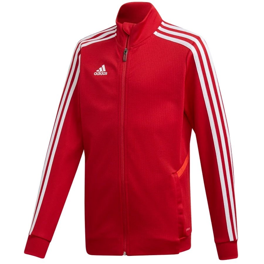 Adidas, Bluza sportowa dziecięca, Tiro 19 JKTY D95922, czerwony, rozmiar 152