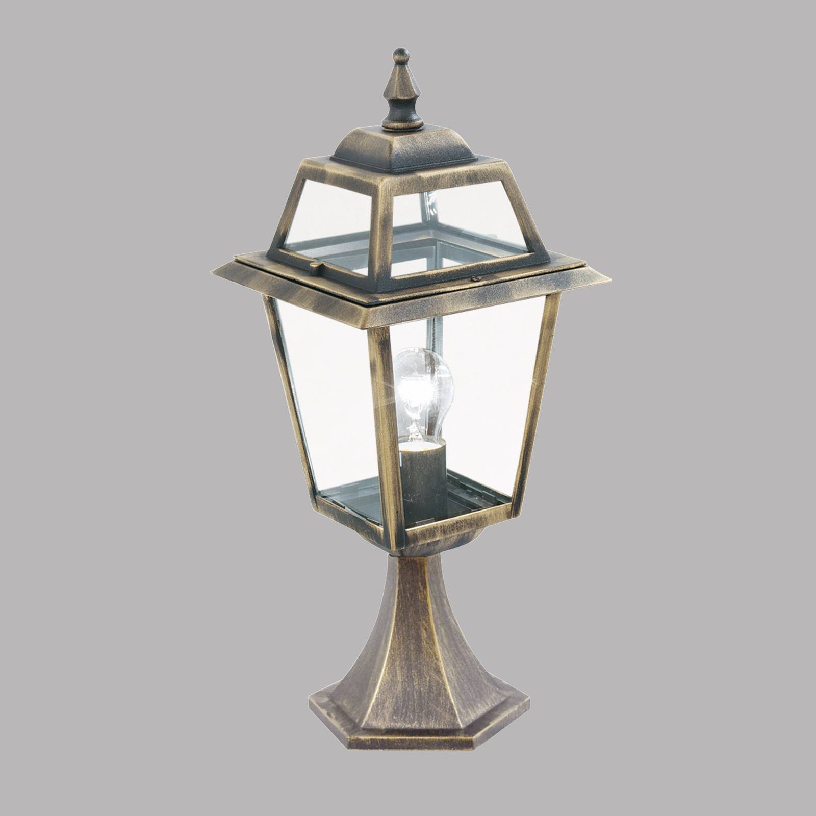 Searchlight Lampa cokołowa New Orleans, czarno-złota