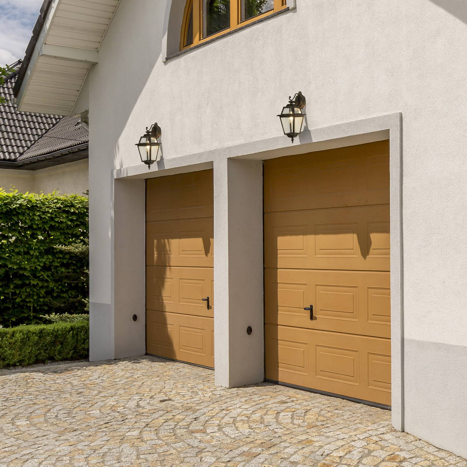 Searchlight Kinkiet zewnętrzny New Orleans, latarnia w dół