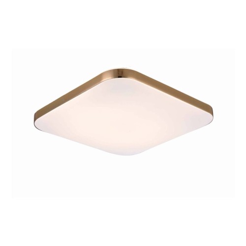 Stylowa, kwadratowa oprawa LED LP-335/1C S 4GD SQUARE z serii BABILON