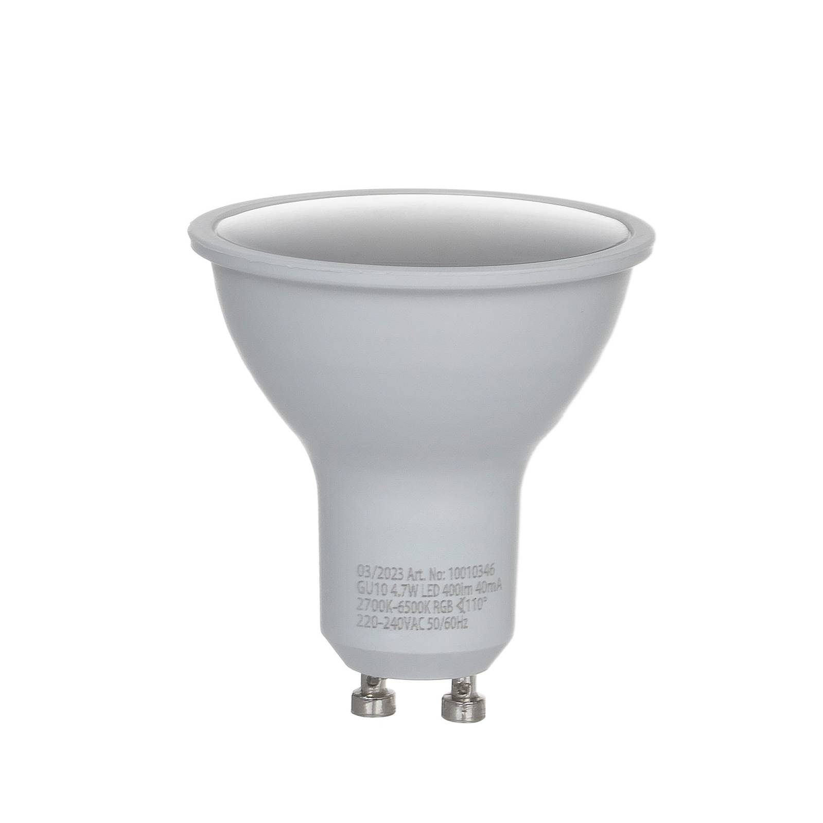 LUUMR Smart LED GU10 4,7W RGB matowy ZigBee Hue