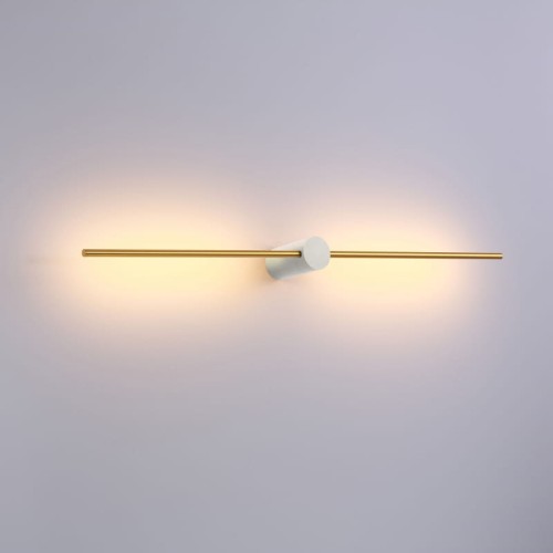 Wand 467 kinkiet 2xLED 10W biały/złoty