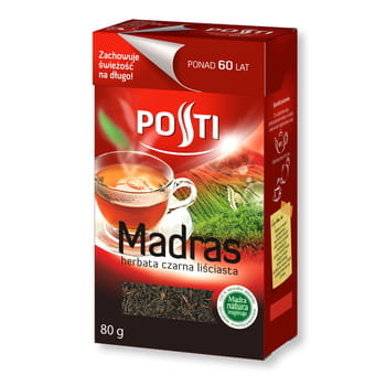 Posti HERBATA CZARNA LIŚCIASTA MADRAS 100G