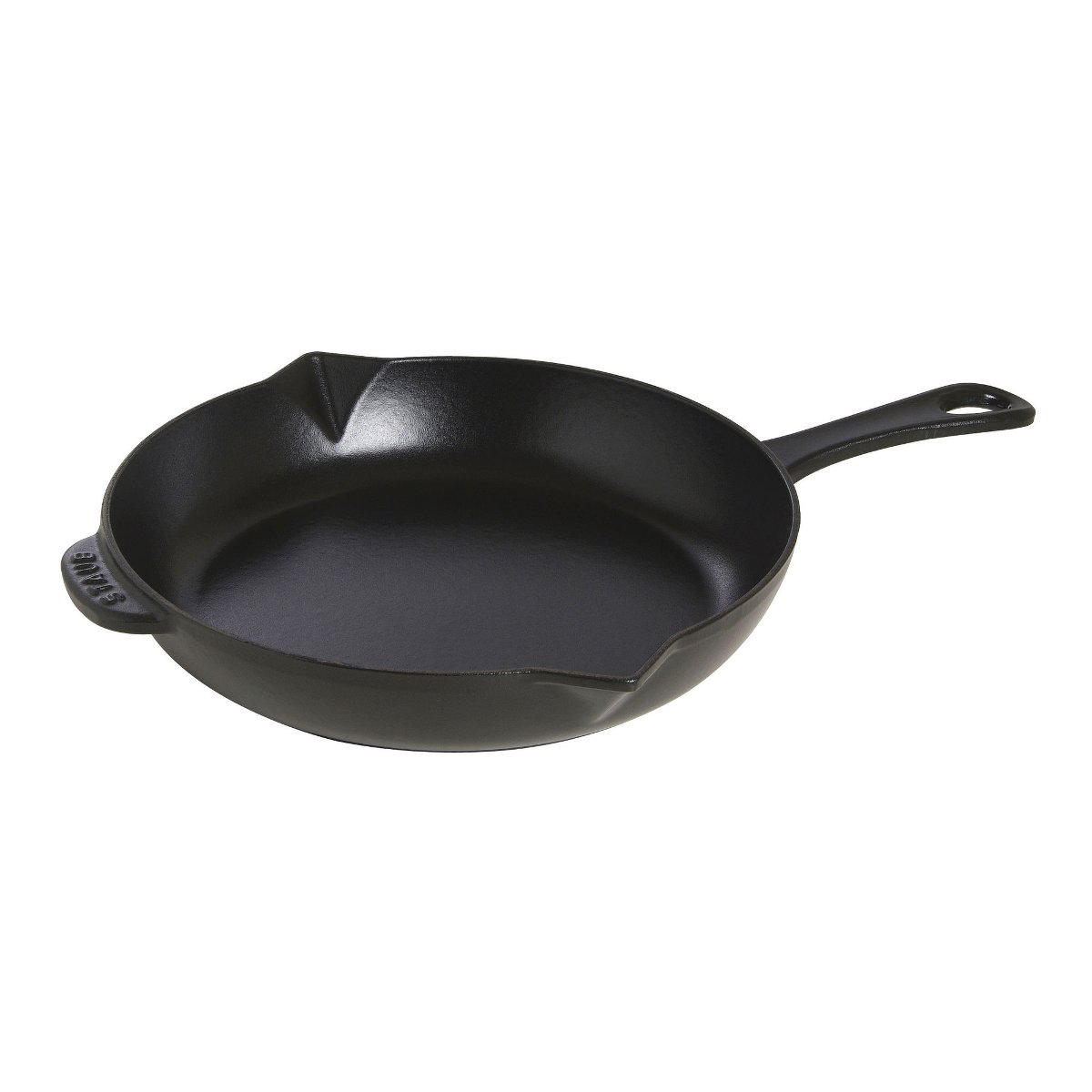 Staub 40510  617  0 patelnia z uchwytem z żeliwa, żeliwo, czarny, 26 cm 40510-617-0