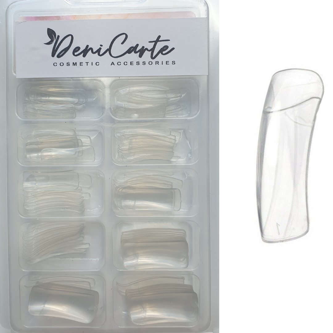 Deni Carte, Tipsy Długie Bezbarwne, 100szt.