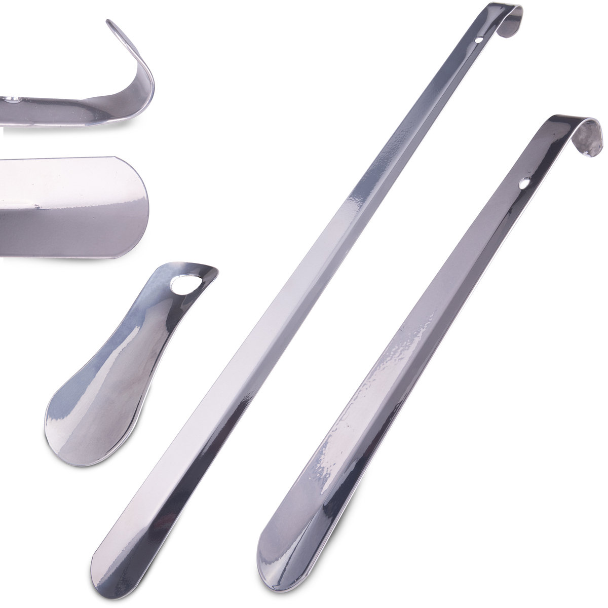 Zestaw 3x łyżka do butów 12, 26,5 , 51 cm