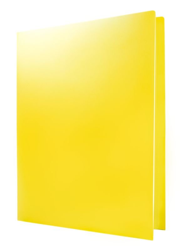 Tetis, Skoroszyt A4 PP żółty