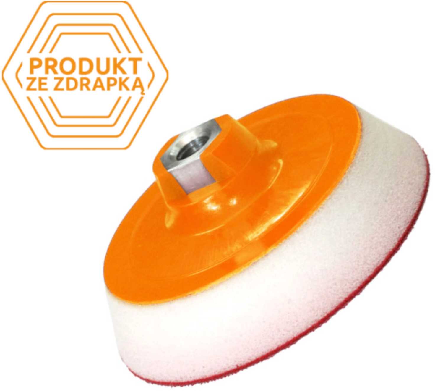 Honey Combination Elastic talerz tarcza mocująca na rzep M14 miękka biała pianka - 150mm
