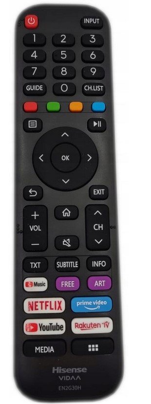 Pilot Hisense EN2G30H oryginalny 43A7300F 43A7500F  43AE7010F 50A7500F  55A7300F 58A7120F  75A7100F A20250L