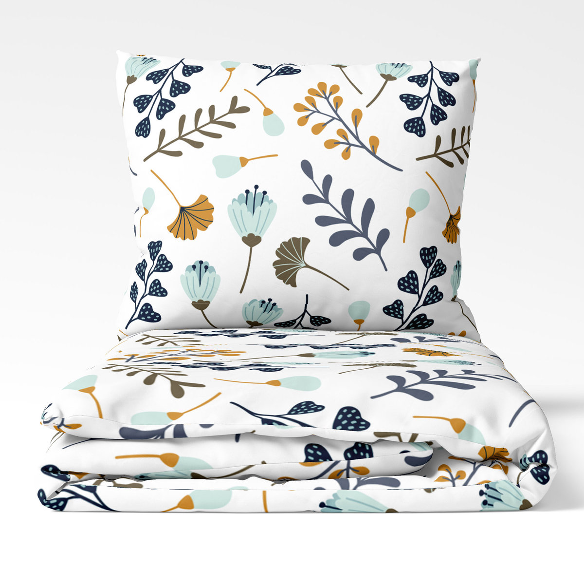 Faro, Pościel microfibra 220x200+2x70x80 Harmony Złota łąka