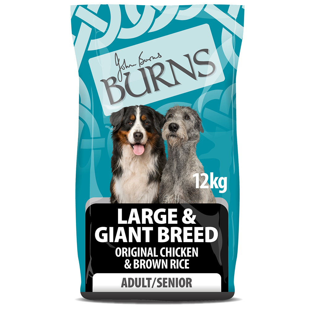 Burns Large and Giant Breed Original dla psów dużych ras, kurczak i ryż - 12 kg