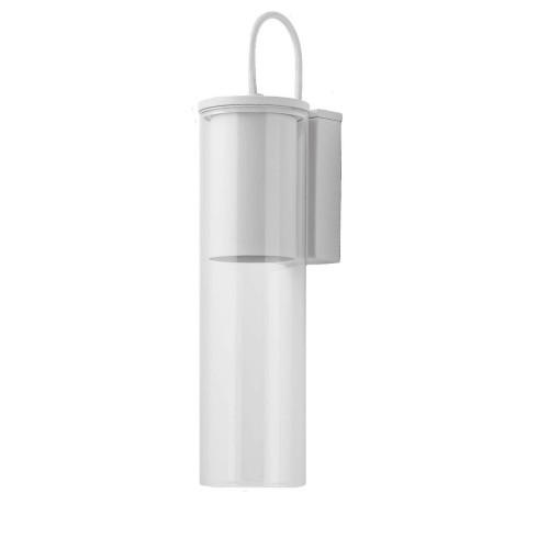 Kinkiet Manacor, biały/transparentny, 1x50W GU10