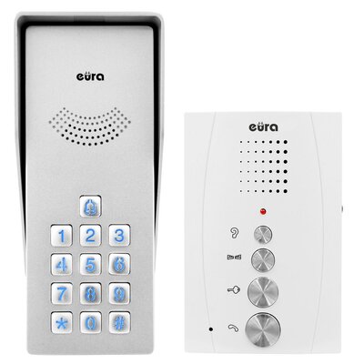 Domofon EURA ADP-38A3 ENTRA bialy