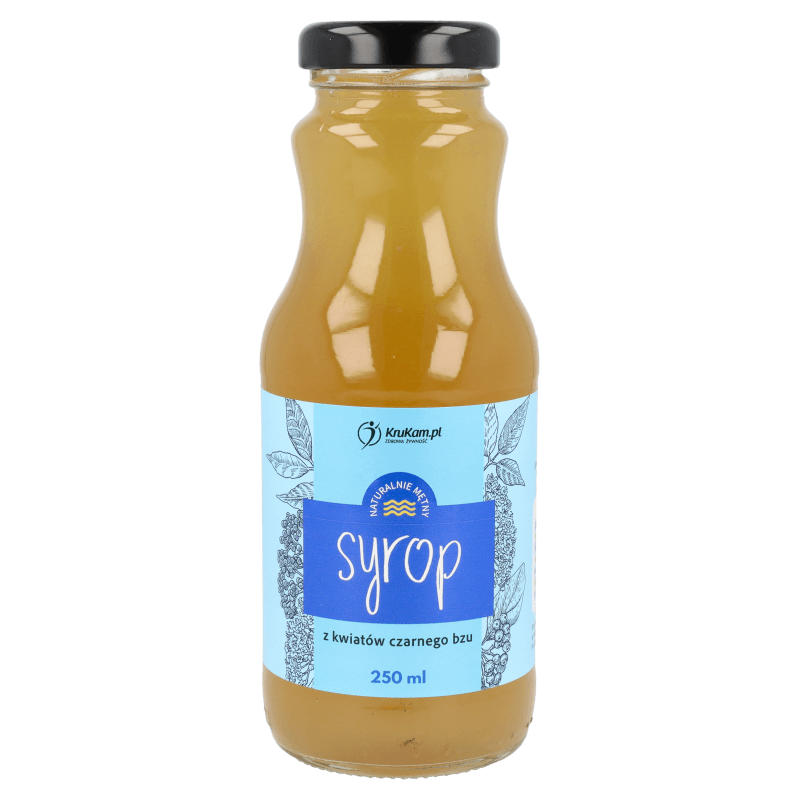 Syrop z kwiatów czarnego bzu 250ml
