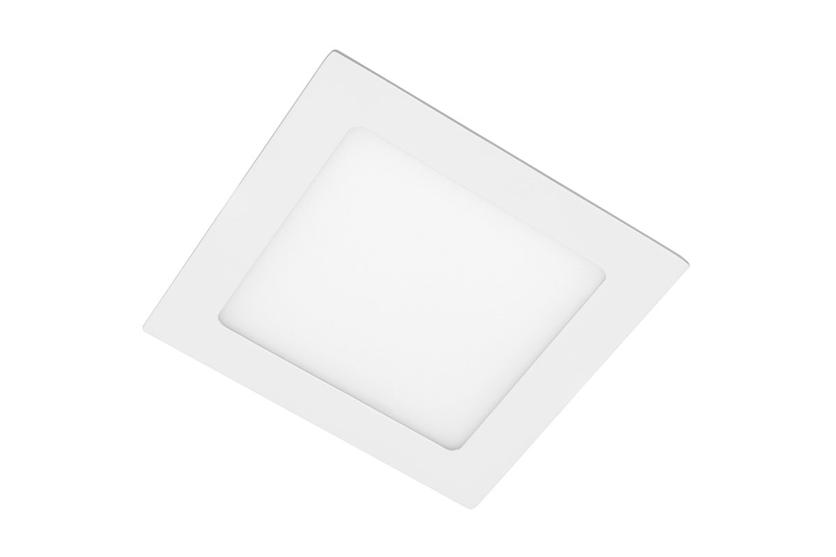 Oprawa LED GTV Matis Plus, biała, wpuszczana, 1 szt.