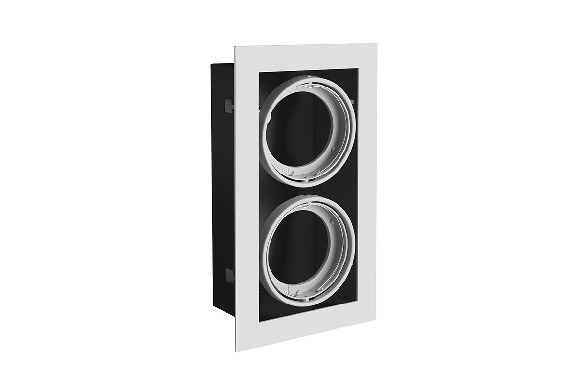 GTV Podwójna sufitowa oprawa podtynkowa PIREO2-81 OP-PIREO2-81