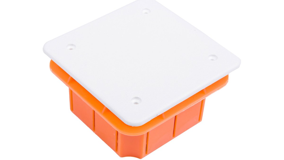 Opatówek ELEKTRO_PLAST Puszka podtynkowa Pp/t 1 76x76x52 EP 11.1