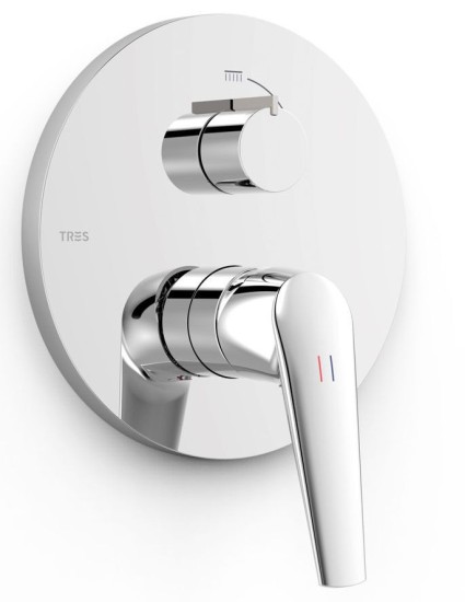 Maskownica TRES Rapid-box Chrom 28128110