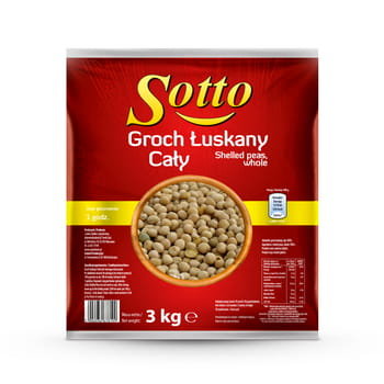 Sotto SOTTO GROCH ŁUSKANY CAŁY 3KG zakupy dla domu i biura 84638048
