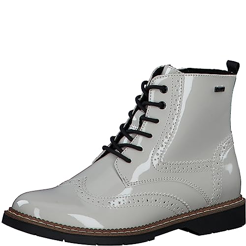 s.Oliver Damskie [Kobiety] 5-25255-41 Botki, beżowe patent, 38 EU, beżowy patent, 38 EU