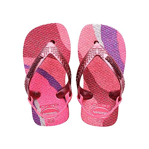 Havaianas Unisex Baby Palette Glow Flipflop, Aksamitna róża, 19/21 EU