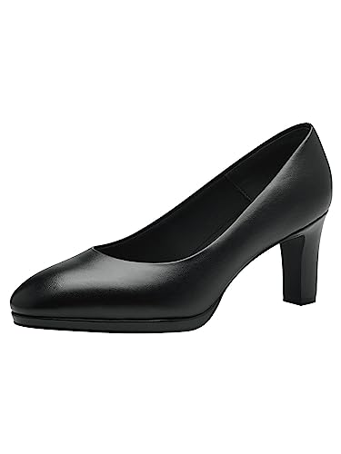 Tamaris Damskie czółenka 1-1-22408-41, czarne, 41 EU, czarny, 41 EU