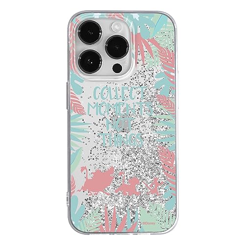 ERT GROUP etui na telefon Apple Iphone 14 PRO, case oryginalny i oficjalnie licencjonowany przez Disney, wzór Lion King 002, optymalnie dopasowane, z efektem płynnego brokatu