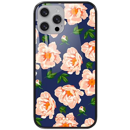 ERT GROUP etui na telefon Apple Iphone 13, case oryginalny i oficjalnie licencjonowany przez Babaco, wzór Flowers 014, wykonany z hartowanego szkła, etui ochronne