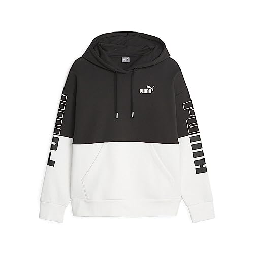 PUMA Damska bluza z kapturem Power Colorblock Fl Sweat