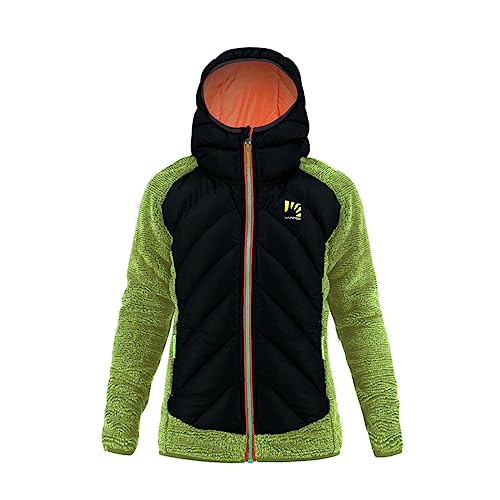 Karpos 2513000-043 MARMARMAROLE KID JKT Kurtka Dziecięca BLACK/LIME Zielony Rozmiar 5Y