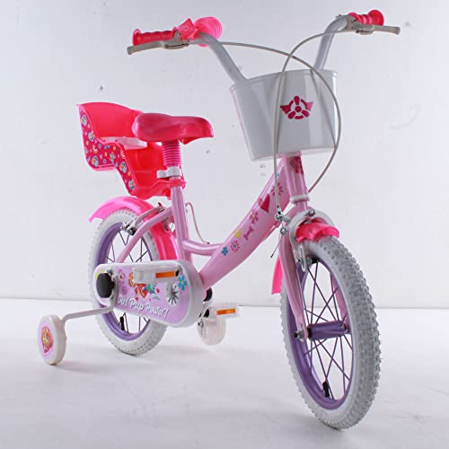 albri 16 cali Minnie rower unisex dla dzieci, różowy