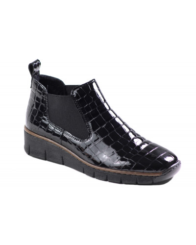 BOTKI RIEKER - 53794-01 BLACK - Rieker