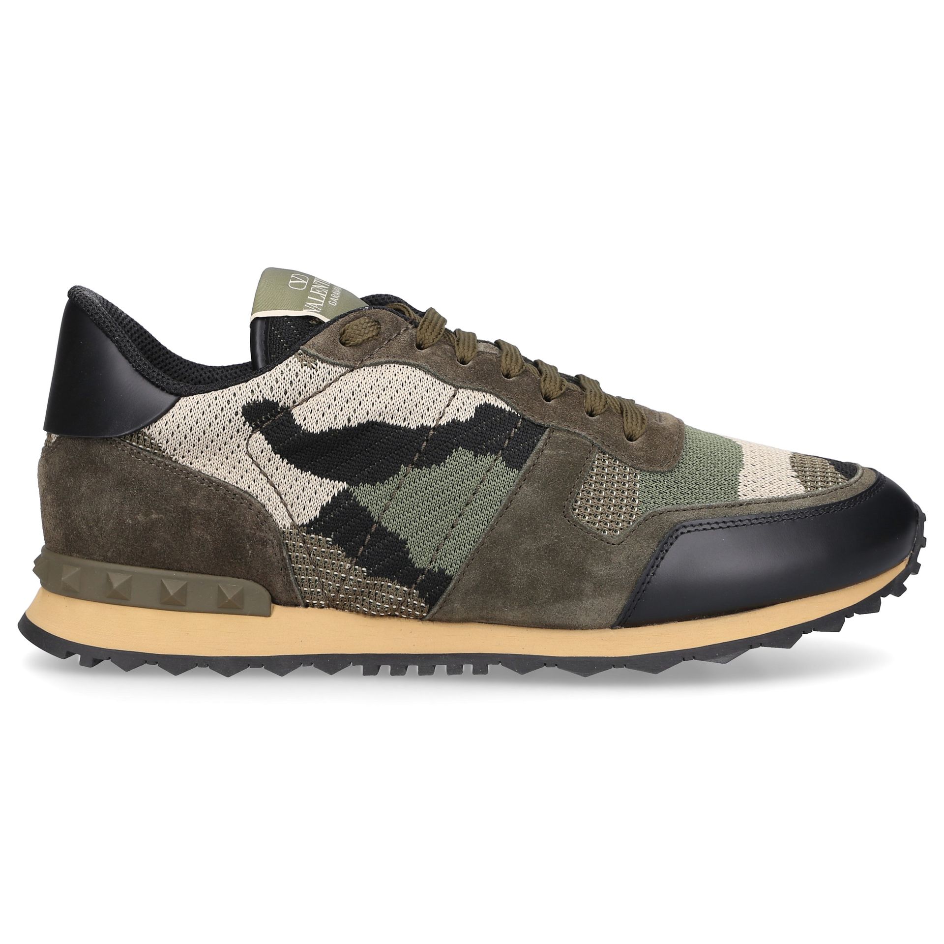 Valentino Garavani Trampki niskie ROCKRUNNER  zamsz