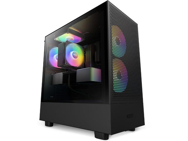 NZXT H5 FLOW RGB Black - darmowy odbiór w 22 miastach i bezpłatny zwrot Paczkomatem aż do 15 dni