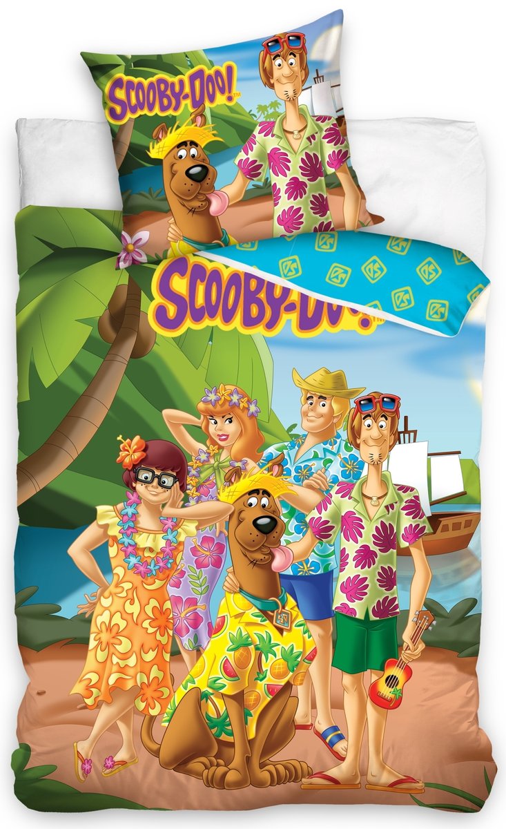 Scooby-Doo Komplet pościeli bawełnianej 1Y41RQ 1Y41RQ SAM  160x200