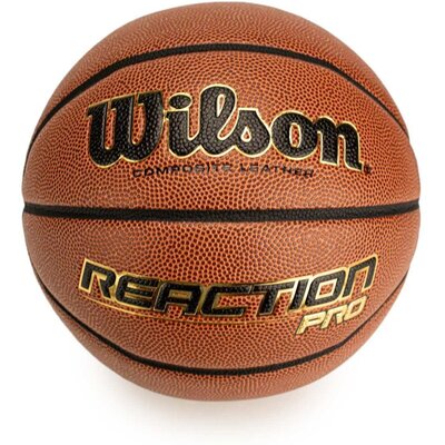 Wilson Indoor-koszykówka, parkiet, sport, granulat na zawody, linolium-lub PCV-dno, Reaction, pomarańczowa, 7 REACTION
