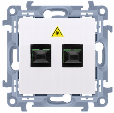 Kontakt Simon Simon 10 Gniazdo Światłowodowe Podwójne