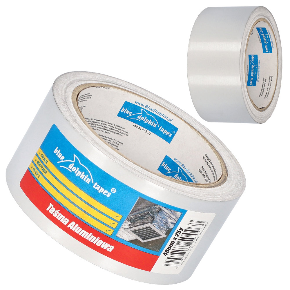 Blue Dolphin Tapes Taśma  Aluminiowa 48 Mm X 25 M