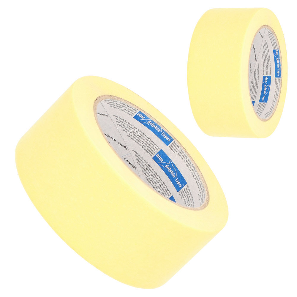 BLUE DOLPHIN Blue Dolphin Taśma Papierowa Żółta 48X32