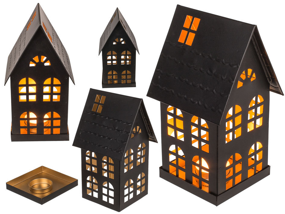 Kemis - House of Gadgets, Metalowy domek na tealight - rozmiar M