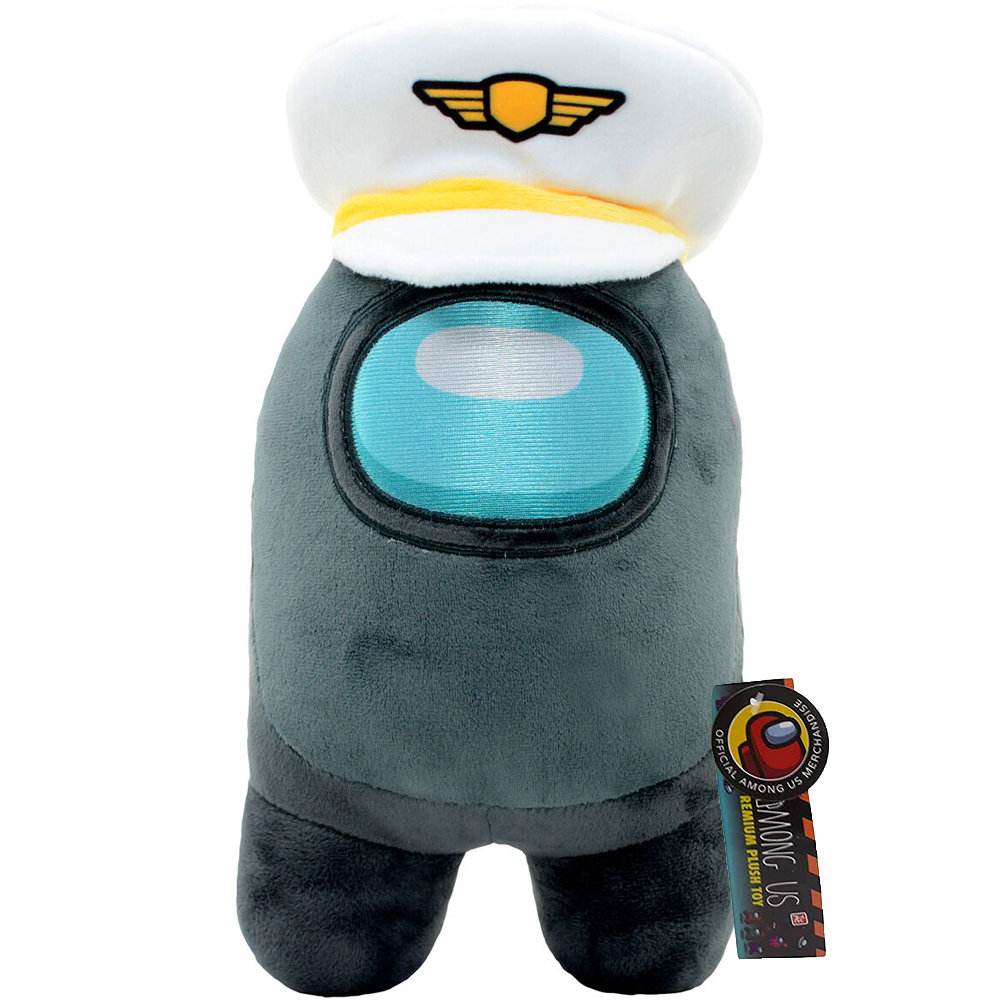 Maskotka Among Us Czarny 30 Cm Pluszak Z Gry