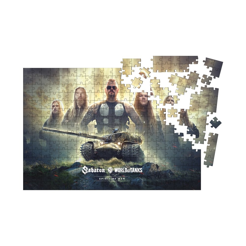World of Tanks & Sabaton - Band Puzzle 1000 szt. (EDYCJA LIMITOWANA)