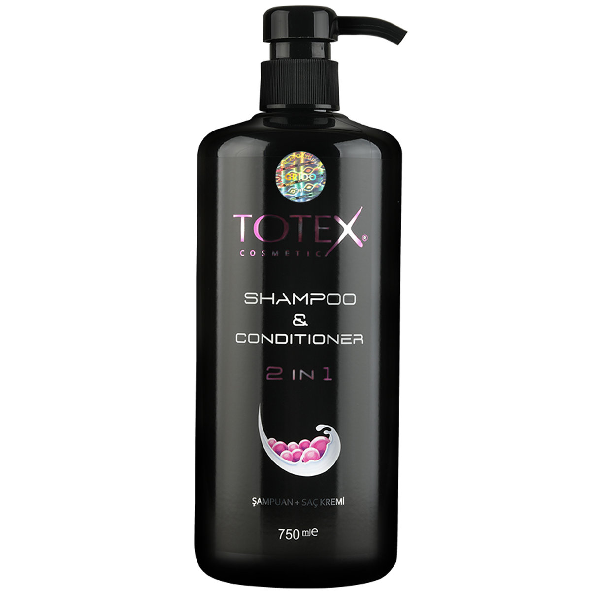 Totex TOTEX szampon i odżywka 2 w 1, 750 ml, szampon i odżywka do włosów w jednym