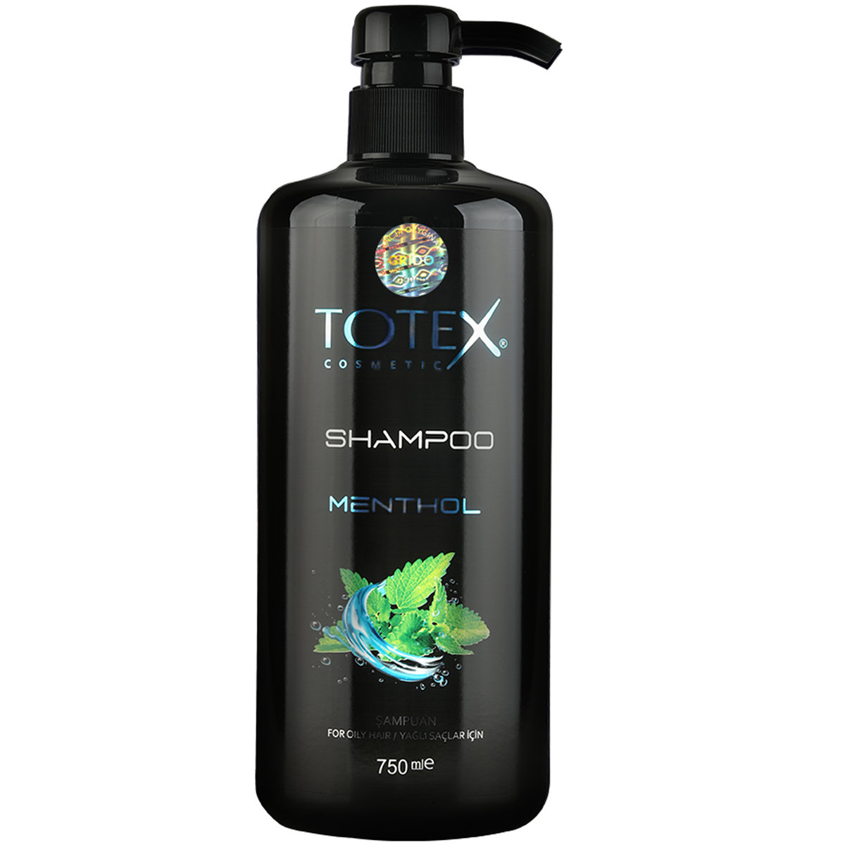 Totex Menthol Oily Hair Shampoo, Szampon Do Włosów Przetłuszczających, 750ml