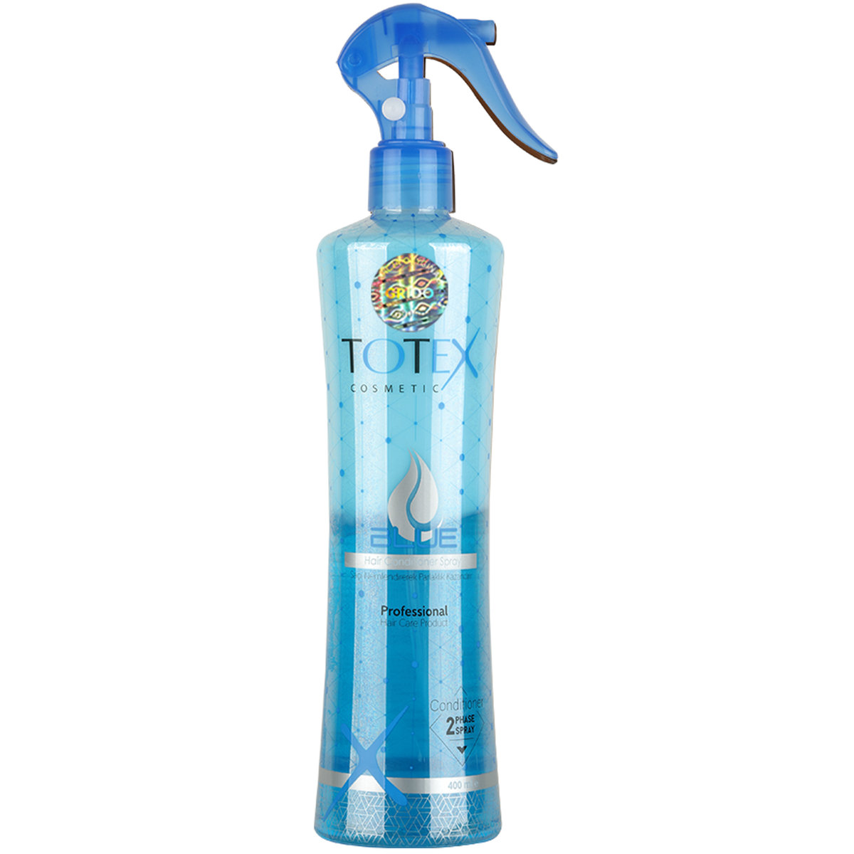 Totex Hair Conditioner Blue, Dwufazowa Odżywka Do Włosów W Sprayu, 400ml