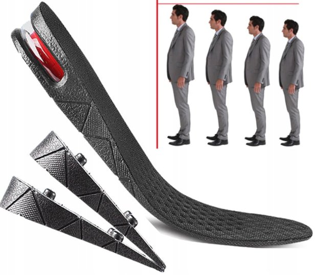Podwyższające wkładki do butów Urośnij 7 CM r35-42