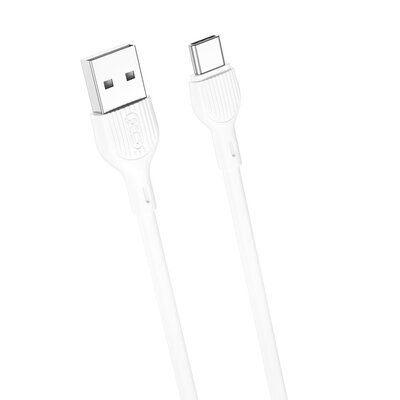 XO Kabel NB200 USB - USB-C 2,0m 2.1A biały