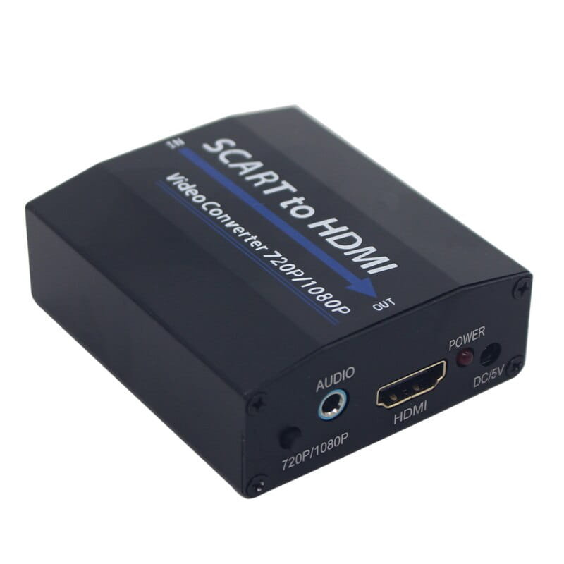 Konwerter Euro / Scart na Hdmi + jack 3,5mm
