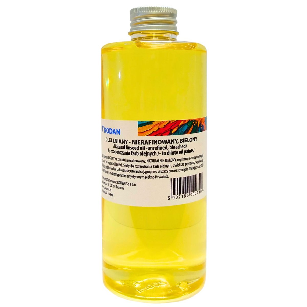 Olej Lniany Naturalnie Bielony 150Ml Nierafinowany