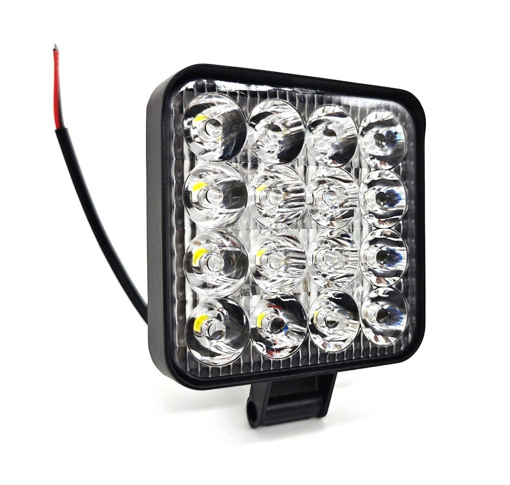 Lampa robocza LED IP67 2000lm 16 LED mała 12-24V